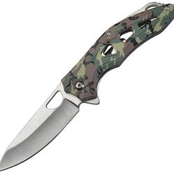 Couteau pliant Mtech Linerlock manche camo