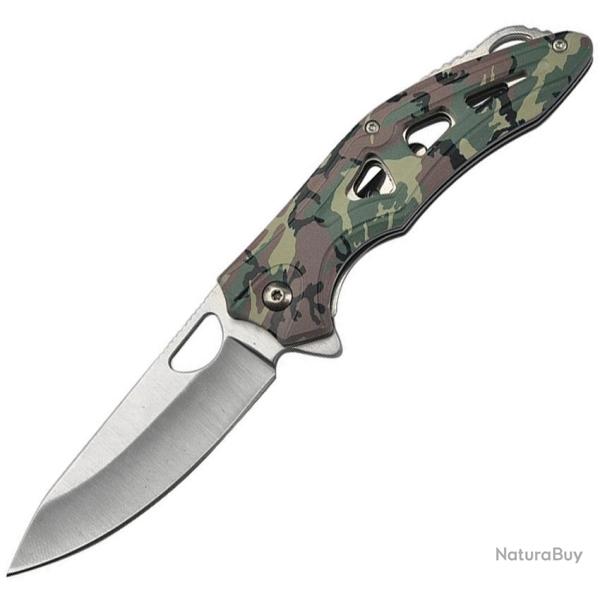Couteau pliant Mtech Linerlock manche camo