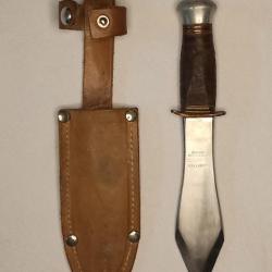 Couteau de lanc&eacute; fabrication SABATIER vintage