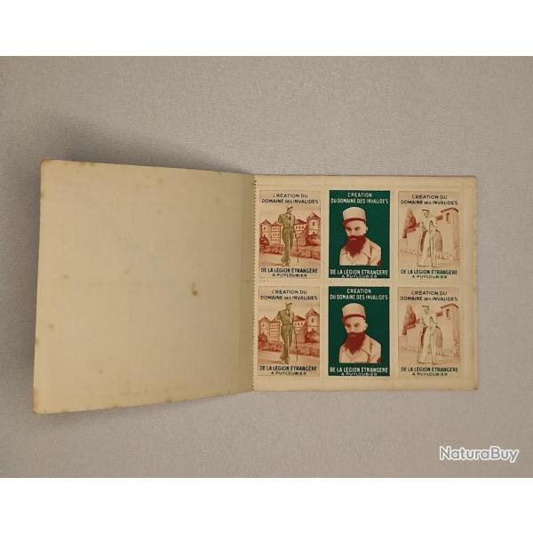 Timbres L�gion Etrang�re soutien cr�ation domaine des Invalides