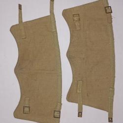 Paire de gu&ecirc;tres en Web 37 taille 2 dat&eacute;e 42 WW2