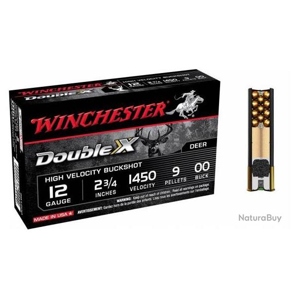 Winchester-Buckshot Double X 12/70 - 9gr