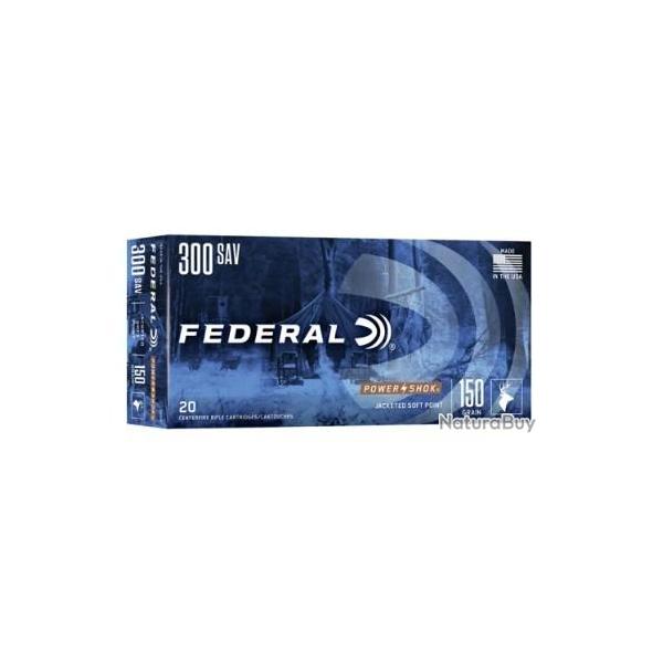 Federal-Power Shok Cal.300 Savage 150 gr