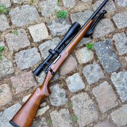 carabine Remington 700 calibre 7-08 Remington lunette Bausch et Lomb 10-24x50