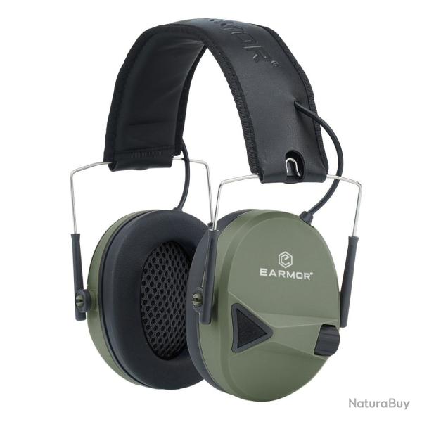 Casque Anti-bruit Actif Earmor M30  Foliage Green