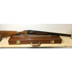 Fusil superpos&eacute; Bock (Fabriqu&eacute; &agrave; Suhl) - Calibre 12/70 d'occasion