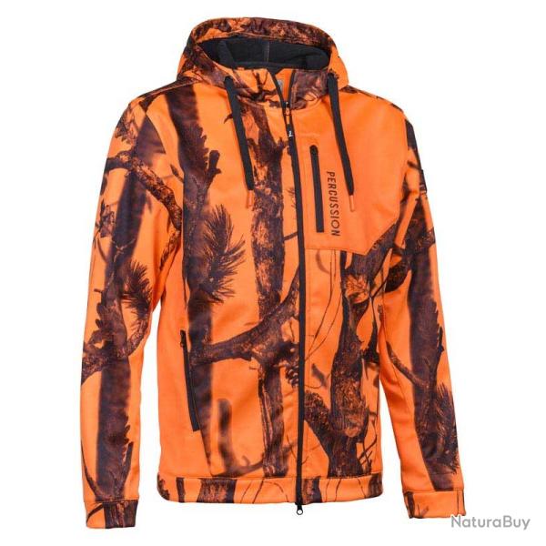 Sweat Zipp� � capuche Percussion Ghostcamo B&B - TAILLE L