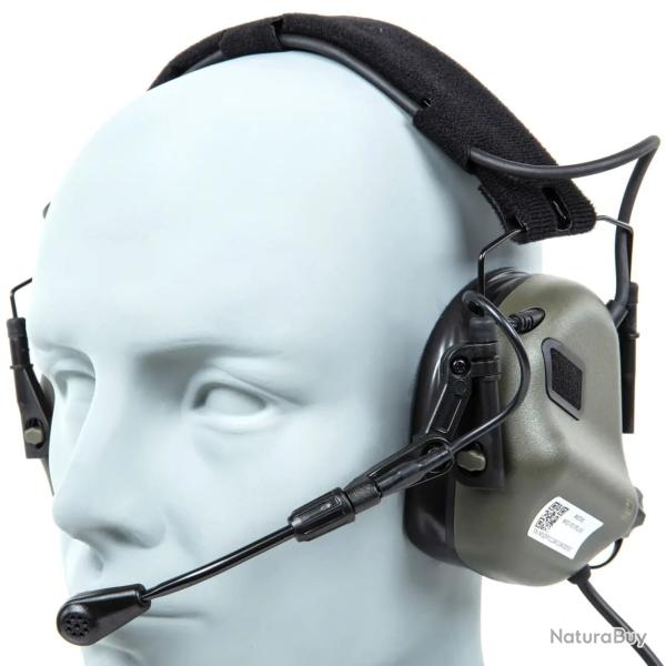 Casque Anti-bruit Actif Earmor M32 Plus Foliage Green