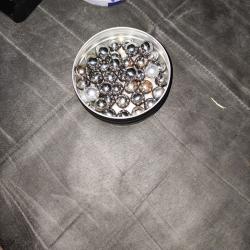 Billes alu cal 50 1.9 g (62 pi&egrave;ces) et billes acier 8g ( 42 pi&egrave;ce)