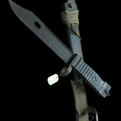&eacute;tat neuf pour cette rare variation ba&iuml;onnette cisaille KCB M3 variante