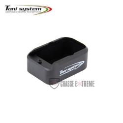 Fond de Chargeur +2 TONI SYSTEM Glock Noir