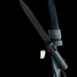 rare ba&iuml;onnette pur fusil FAL belgique. pour la marine