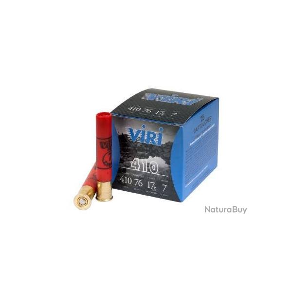 Cartouches de chasse Viri 410 76 Bourre jupe 17g