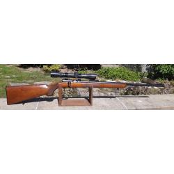 Carabine 22lr Mauser ES 340 M + lunette de vis&eacute;e &agrave; 1 euro, petit prix de r&eacute;serve!