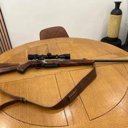 Vend RX H&eacute;lix Merkel 300WM &eacute;quip&eacute;e d une lunette de tir Leica