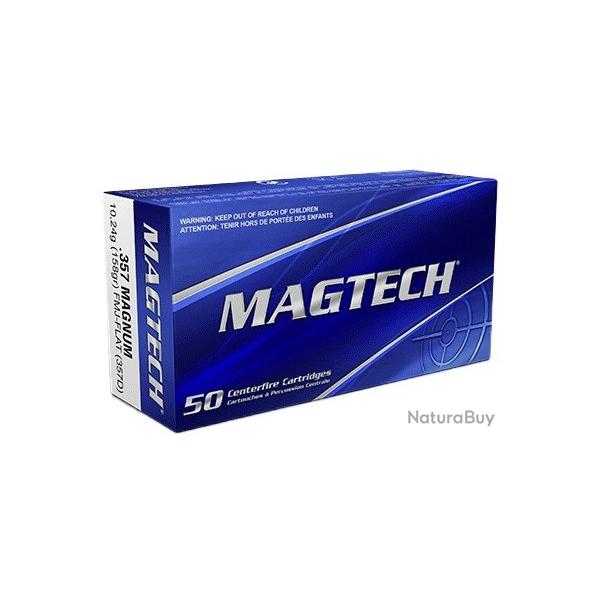 CARTOUCHES MAGTECH 357 MAG 158GR FMJ FLAT