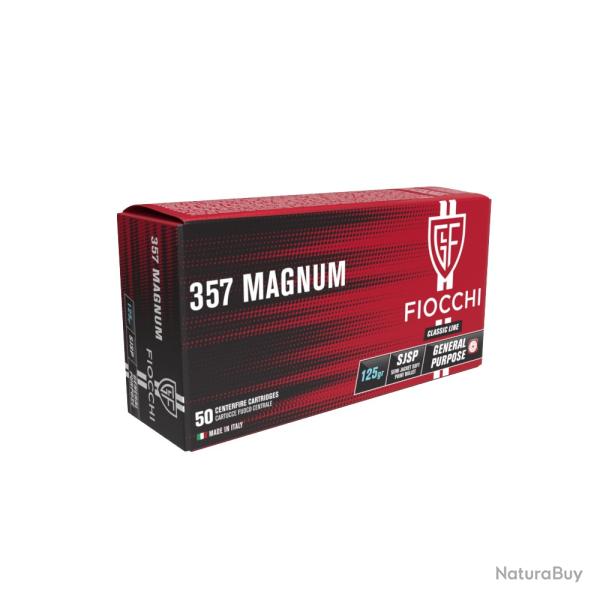 CARTOUCHES FIOCCHI 357MAG SJSP 158Gr