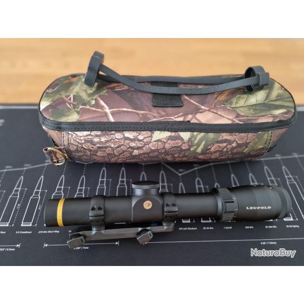 Lunette de battue Leupold VX 6 -1x6x24 avec montage blaser