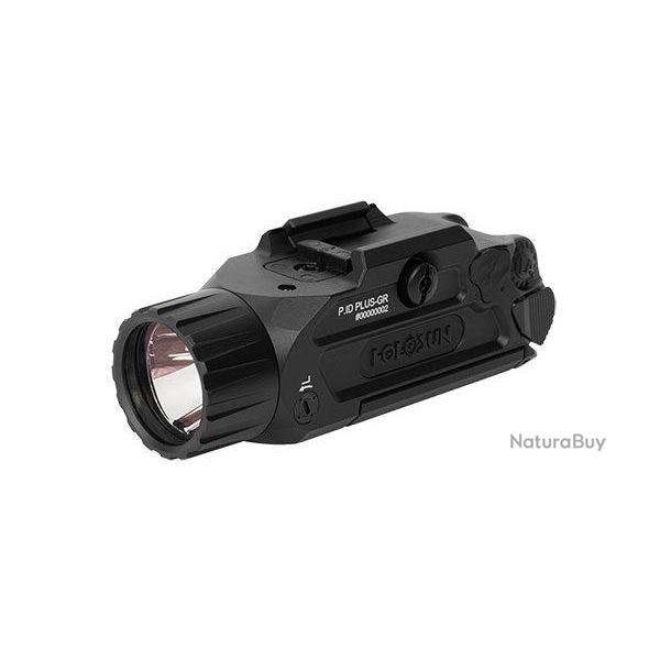 Lampe Tactique HOLOSUN PID Plus avec Laser Vert pour Pistolet