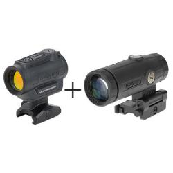 POINT ROUGE HOLOSUN  pack ARO + magnifier HM3X