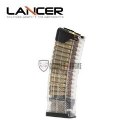 Chargeur LANCER 30cps Cal 5.56/223 Transparent