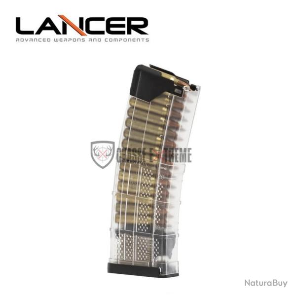 Chargeur LANCER 30cps Cal 5.56/223 Transparent