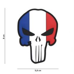 Patchs Punisher 3D - Dos Velcro France