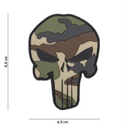 Patchs Punisher 3D - Dos Velcro Camo