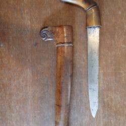 Couteau indon&eacute;sien badik