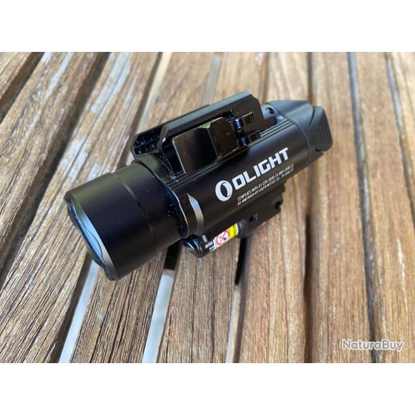 Olight Baldr Pro | Lampe Tactique Ultra Puissante avec Laser Vert