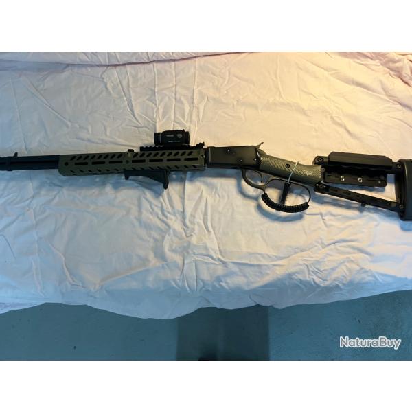 Carabine  ROSSI Triple BLack Custom RANGER POINT PR�CISION - calibre 44 Mag - cat�gorie C