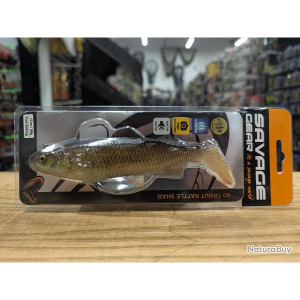 Savage Geart 4D TROUT RATTLE SHAD 17cm 90gr CI CHUb