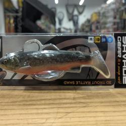 Savage Geart 4D TROUT RATTLE SHAD 17cm 90gr FS ARTIC CHAR