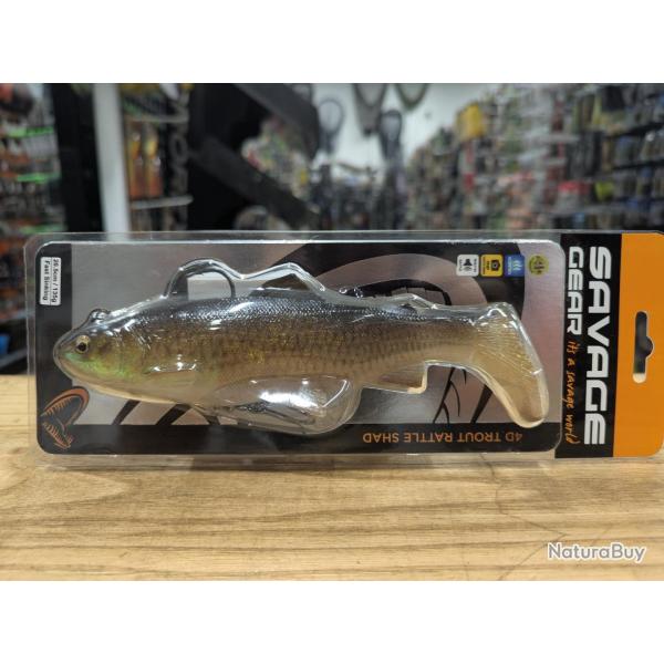 Savage Geart 4D TROUT RATTLE SHAD 20.5cm 135gr CI CHUb