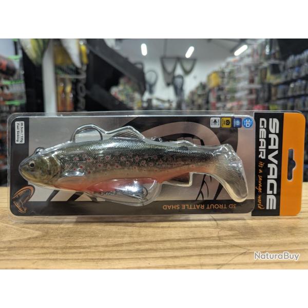 Savage Geart 4D TROUT RATTLE SHAD 20.5cm 135gr FS ARTIC CHAR