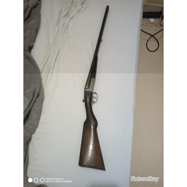 Fusil juxtapos� de chasse calibre 16 mm