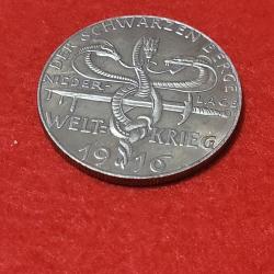 M&eacute;daille comm&eacute;morative Premi&egrave;re Guerre mondiale 1914-1916 - Allemagne - &Oslash; 35 mm ww1