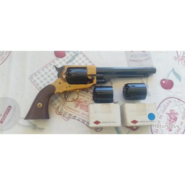 Spiller & Burr .36 avec deux barillets neufs
