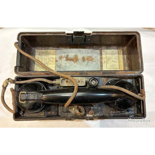 T�l�phone de campagne Allemand 1940 WW2