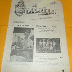 REVUE N&deg; 38 LE MARGOUILLAT 1er JUILLET 1953 2&egrave;me LEGION DE MARCHE DE GARDE REPUBLICAINE ,  FORMAT 31