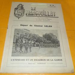 REVUE N&deg; 39 LE MARGOUILLAT 1er AOUT 1953 2&egrave;me LEGION DE MARCHE DE GARDE REPUBLICAINE ,  FORMAT 31 CM