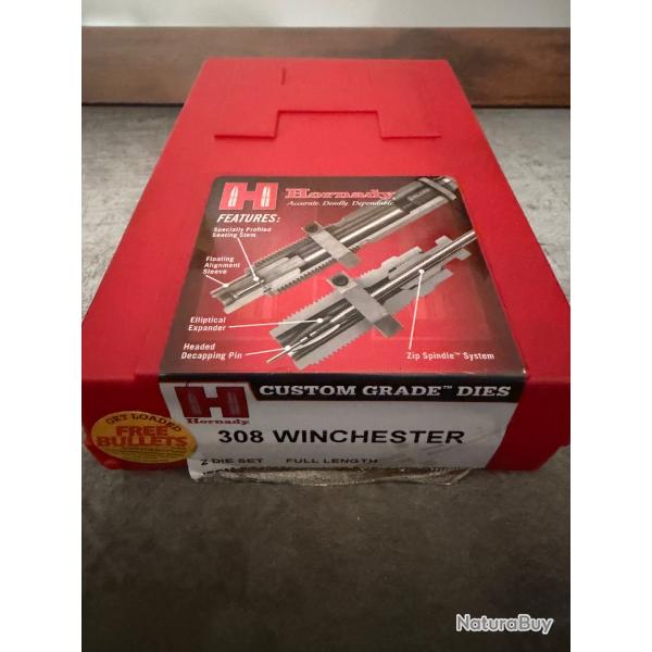 Jeux 4 outils hornady/lee 308