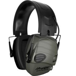 CASQUE ANTI-BRUIT PROHUNT ELECTRONIQUE VERT
