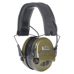 PROHUNT - CASQUE ANTI-BRUIT ELECTRONIQUE CONFORT VERT