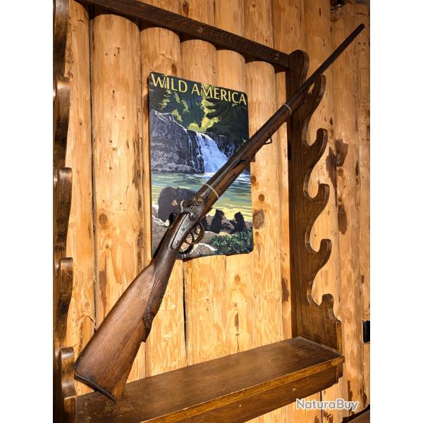 ENCHERES 1� - FUSIL MONOCOUP A PERCUSSION - A RESTAURER