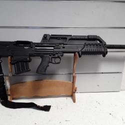 Fusil a pompe Hatsan ESCORT BULLTAC cal.12/76 synth&eacute;tique can.61cm + sangle
