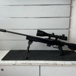 Pack carabine ISSC CAL.22lr + lunettes Vortex 3/12X56 + silencieux + bipied