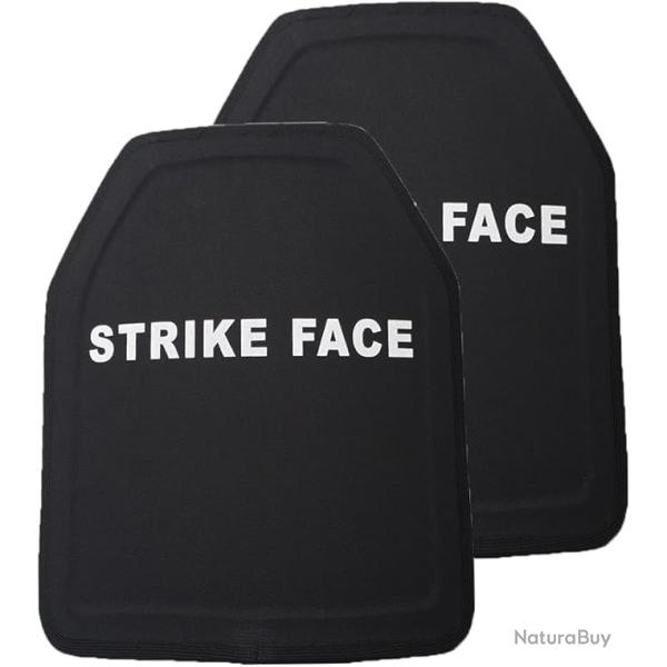 lots de 2 plaques balistiques niveau 3 ICW PE AK47