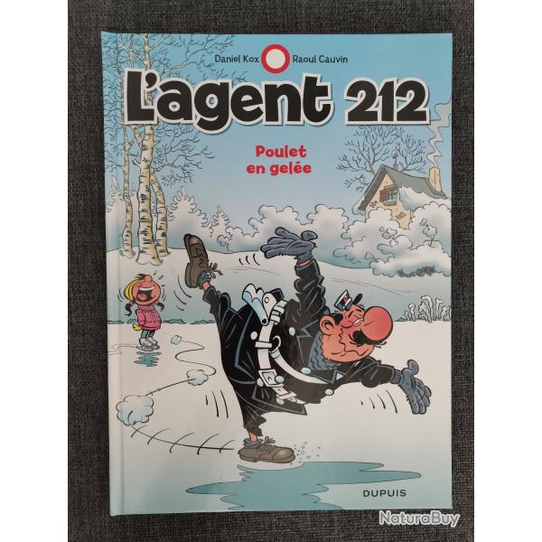 BD L'Agent 212 Poulet en gel�e par Kox et Cauvin chez Dupuis