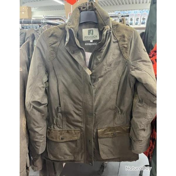 PERCUSSION VESTE FEMME NORMANDIE MARRON L